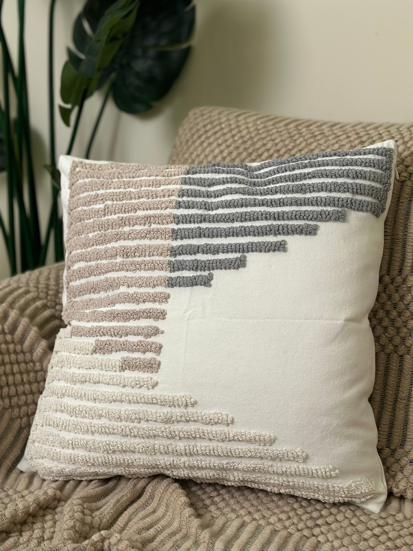 Textured Handmade Cushion – Subtle Luxury CODE 3315 LINE