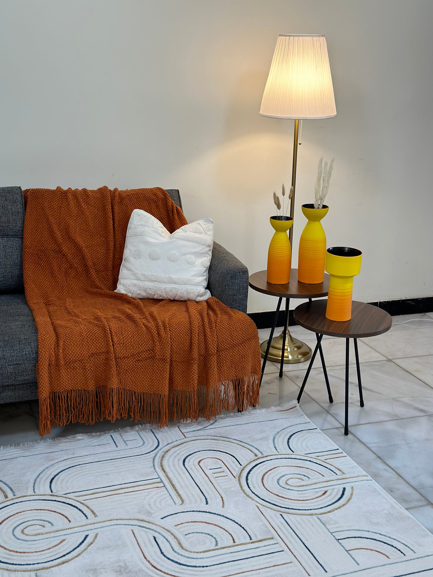 Rug one size selection