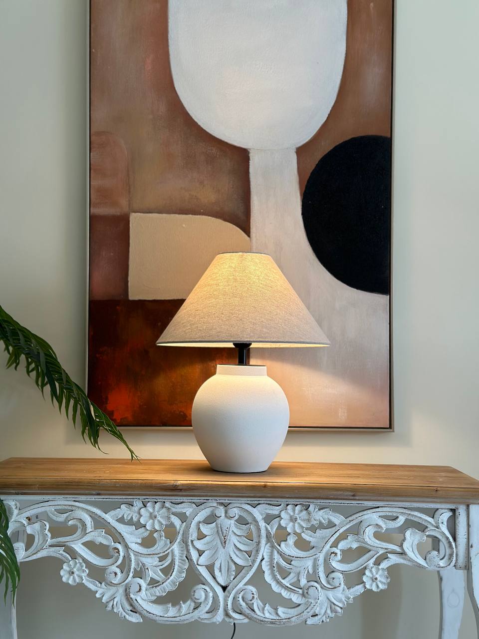 Wabi-Sabi Table Lamp – Organic Elegance (CODE 3202)