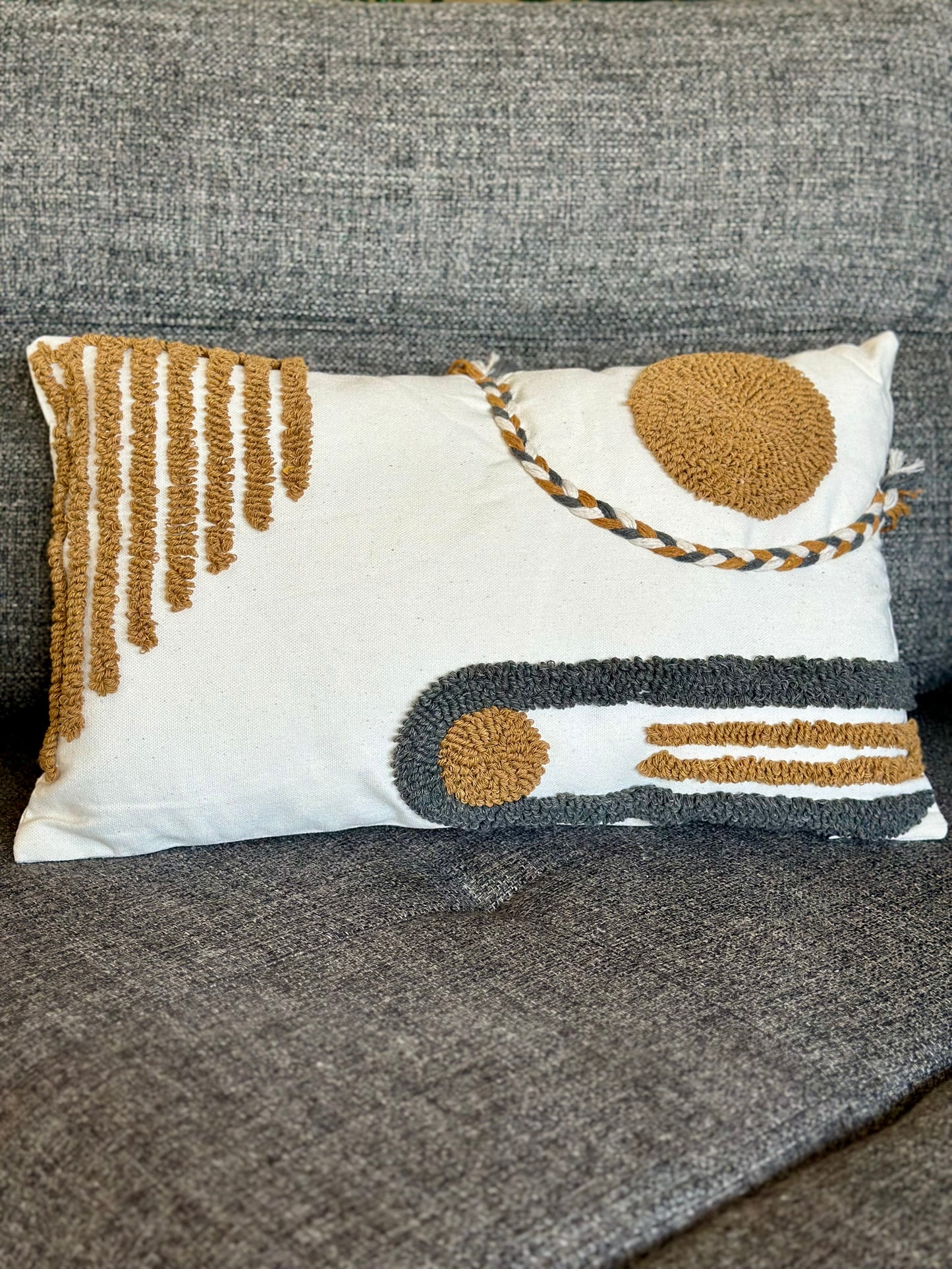 Luxe Handmade Silk Cushion – Timeless Sophistication CODE 3312
