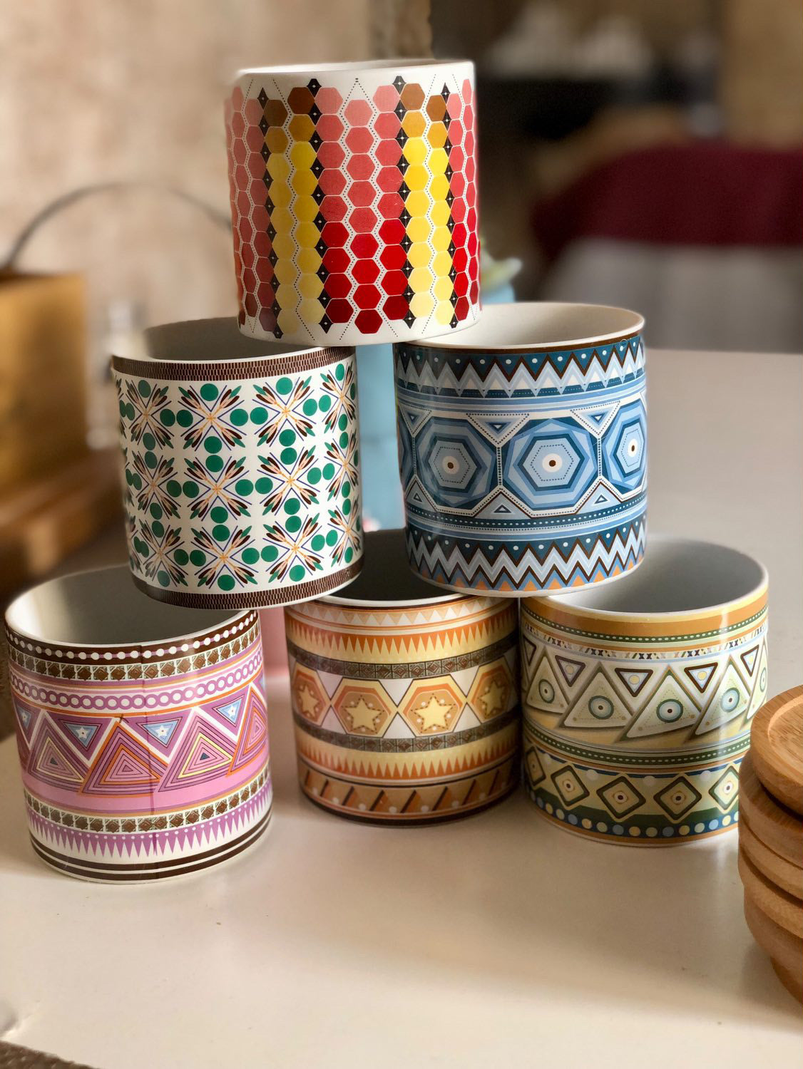 Small Pot different colors different Selection