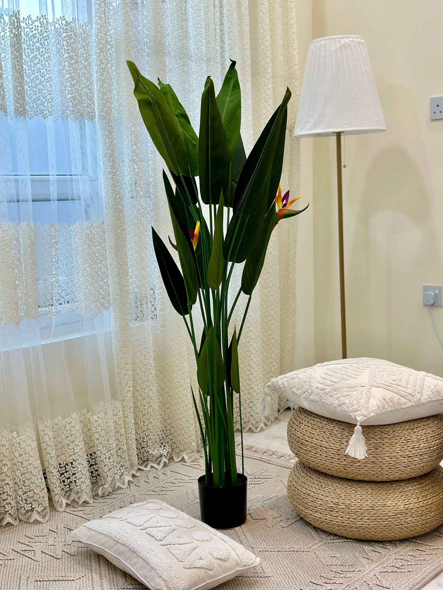Tall Bird of Paradise Plant – Tropical Artificial Decor Artificial Plant CODE 2635