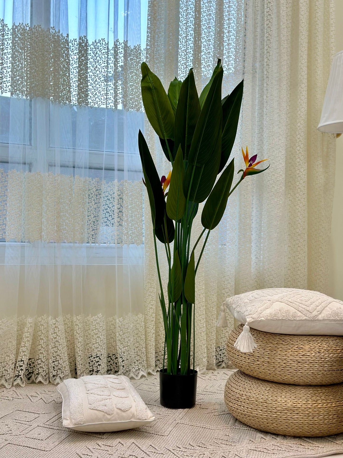 Tall Bird of Paradise Plant – Tropical Artificial Decor Artificial Plant CODE 2635