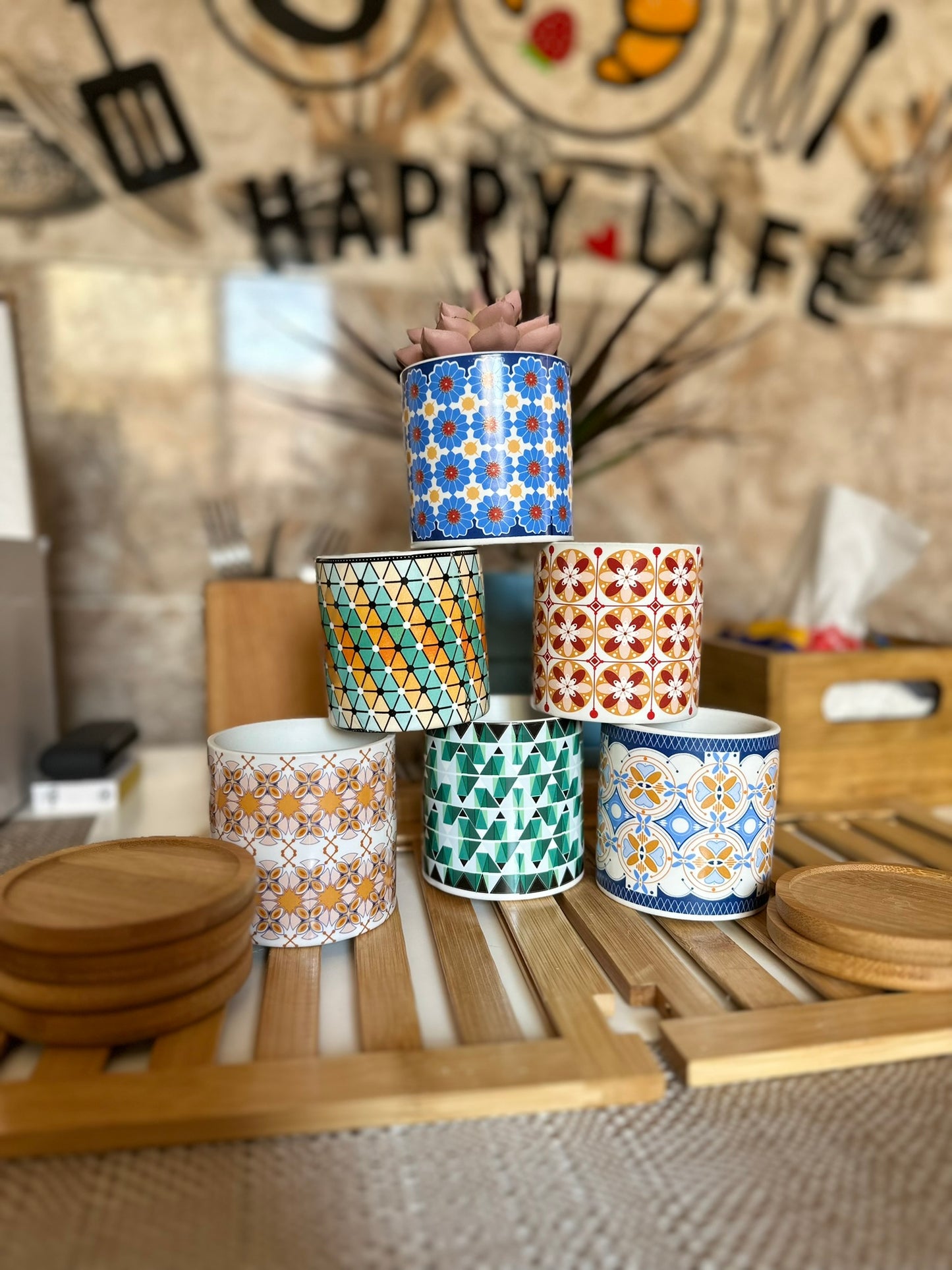 Small Pot different colors different Selection