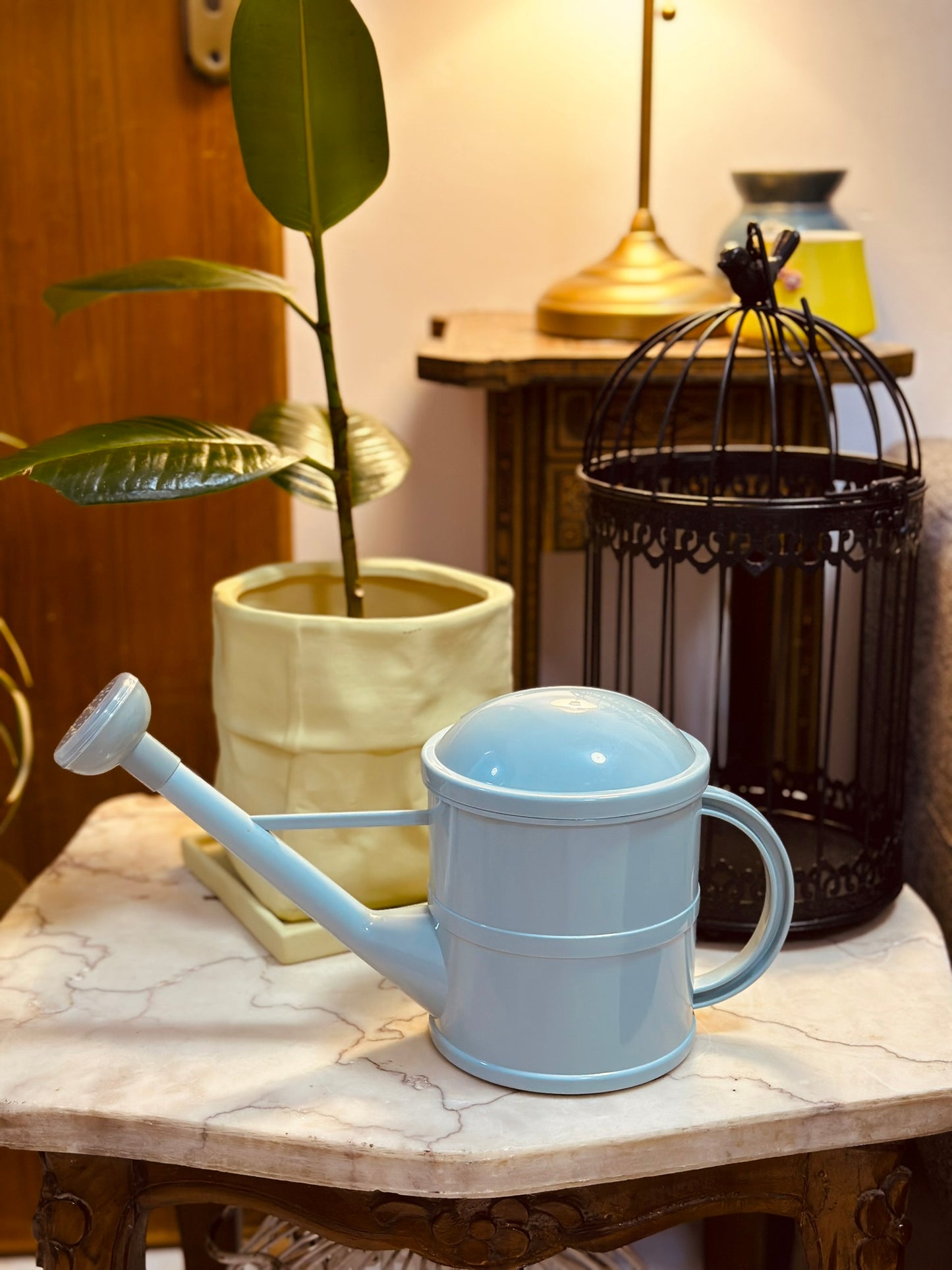 Powder Blue Watering Jug – Vintage Style