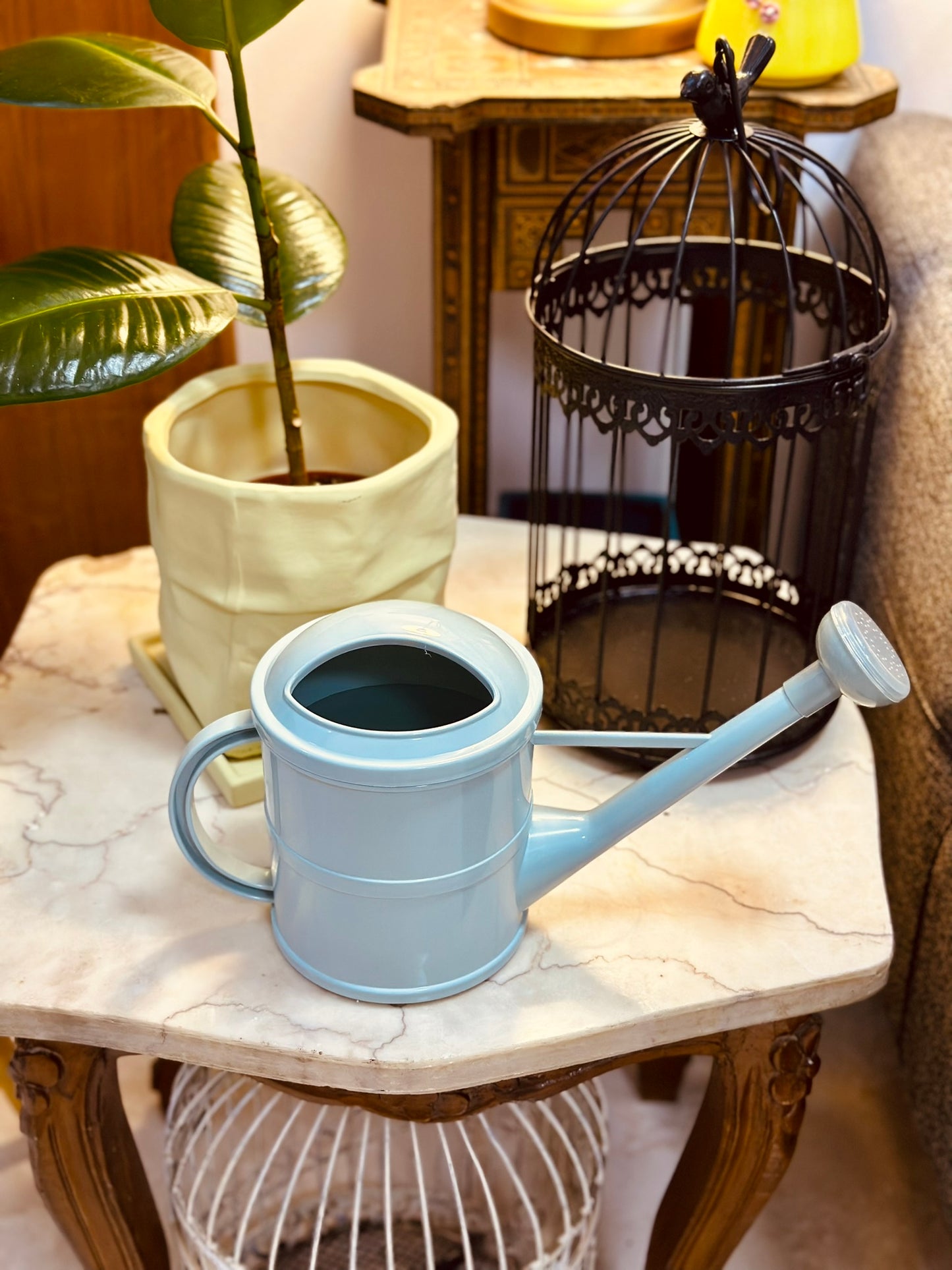 Powder Blue Watering Jug – Vintage Style