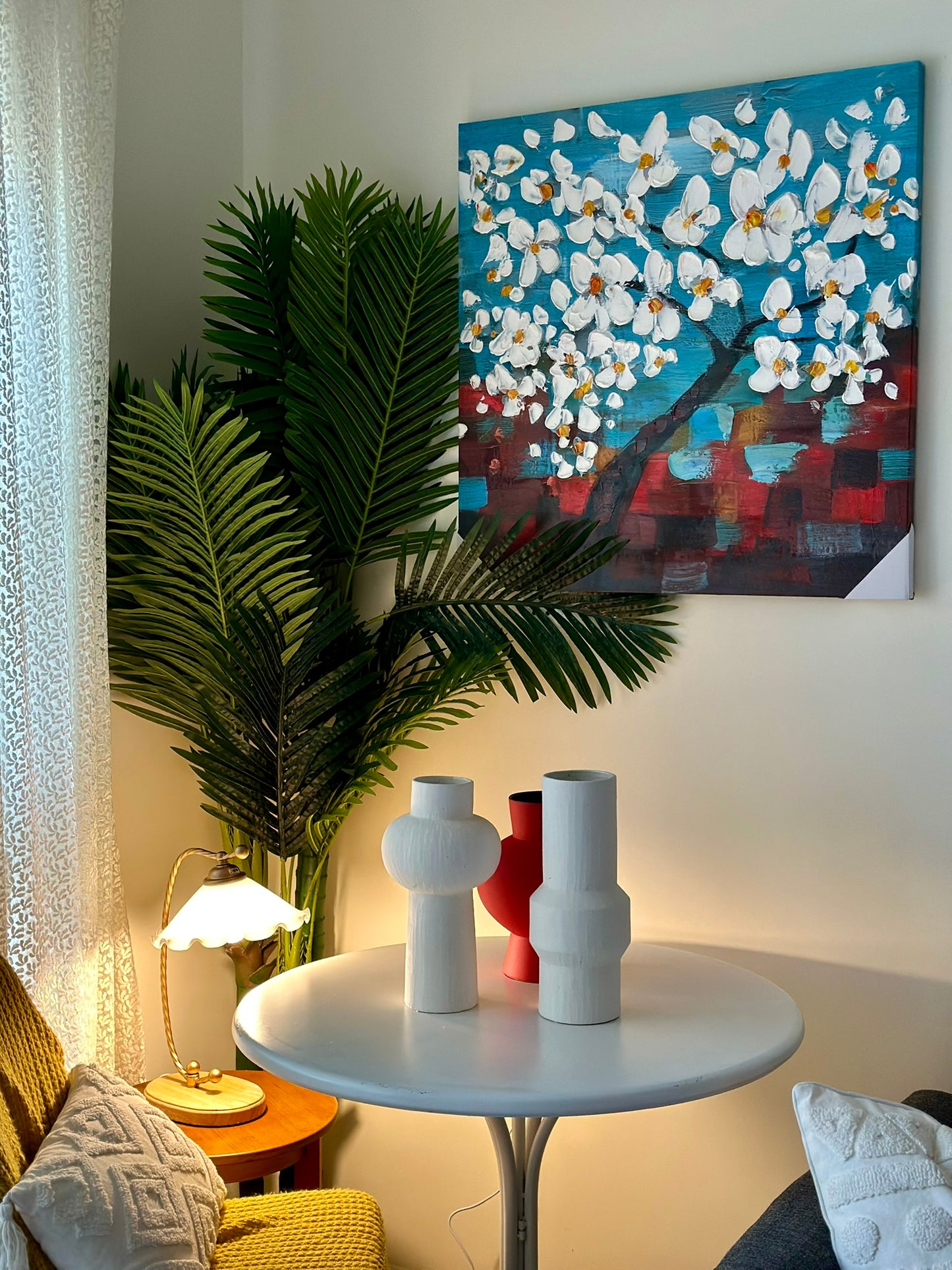 Painting Oil Paint Size 80x80cm CODE 3106