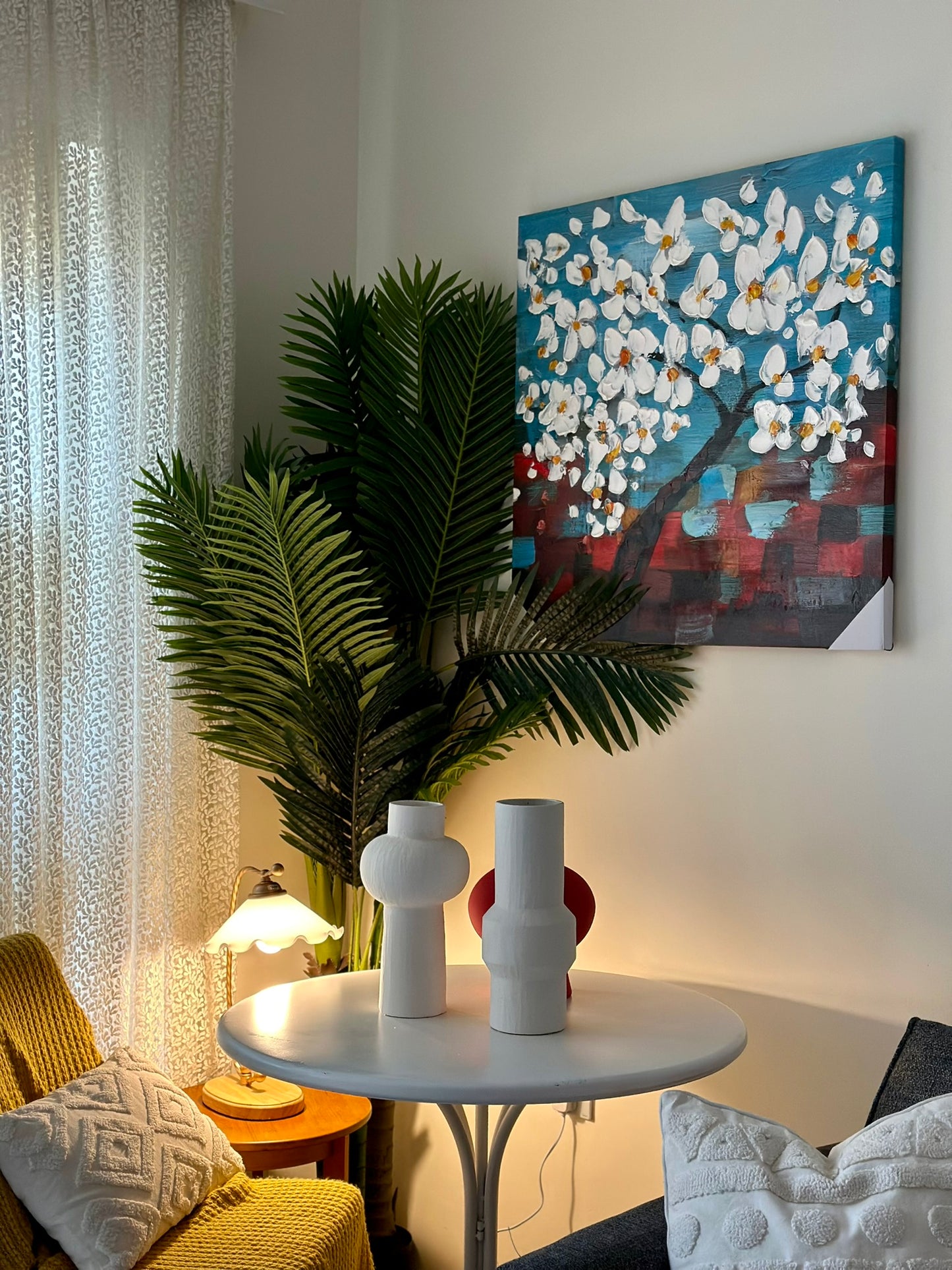 Painting Oil Paint Size 80x80cm CODE 3106