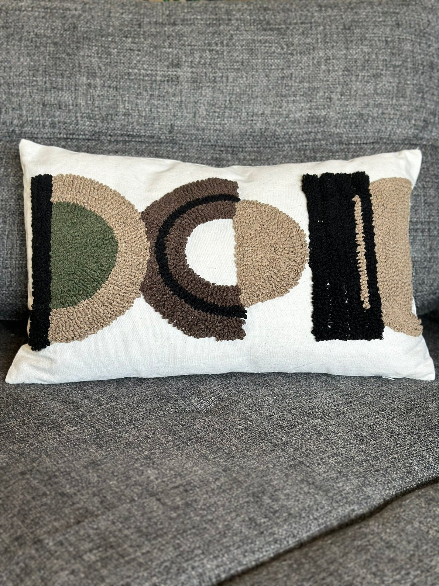 Handwoven Textured Cushion – Artisanal Beauty CODE 3308 B