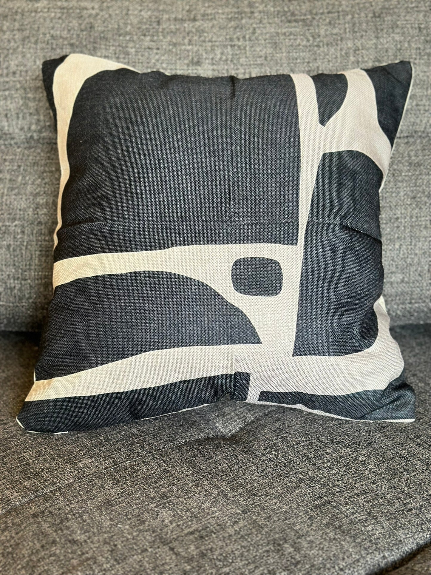 Abstract Print Cushion – Artisan Style Code 3326