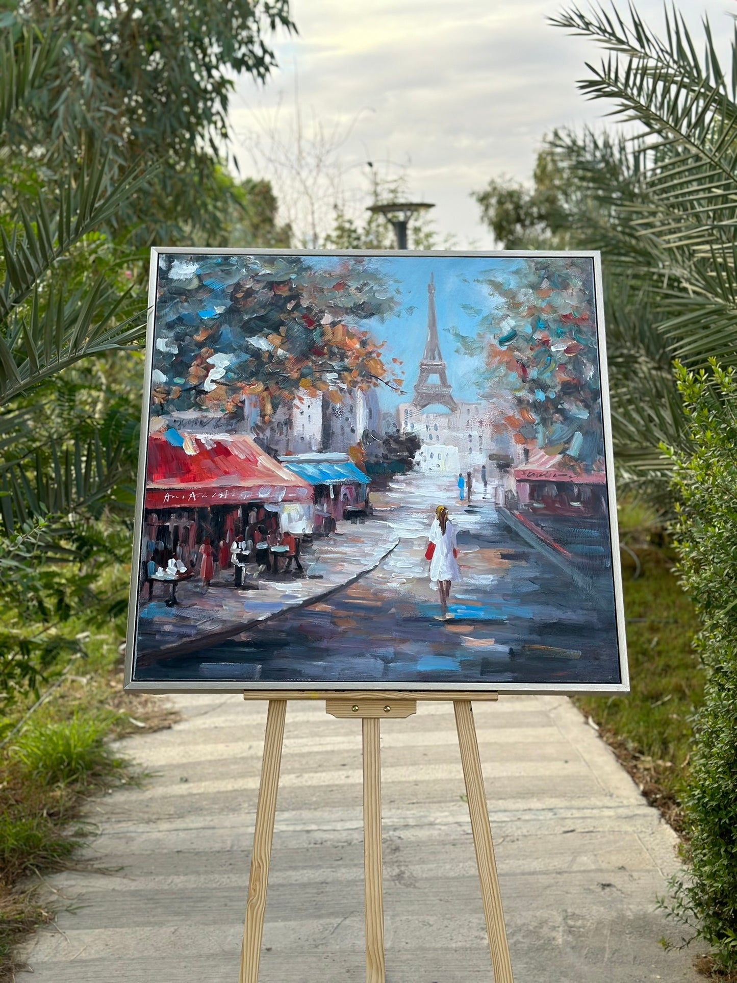 Painting Oil Paint Size 100x100 cm CODE 3114