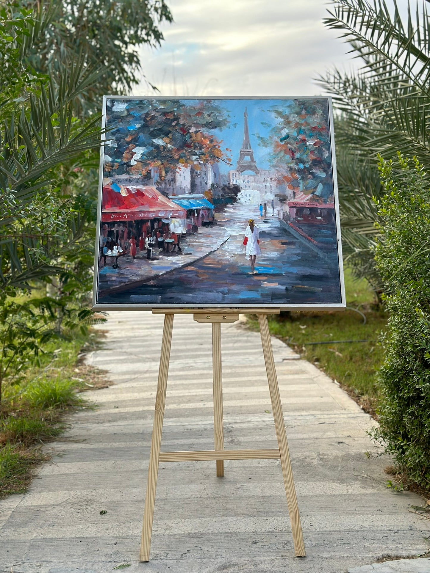 Painting Oil Paint Size 100x100 cm CODE 3114