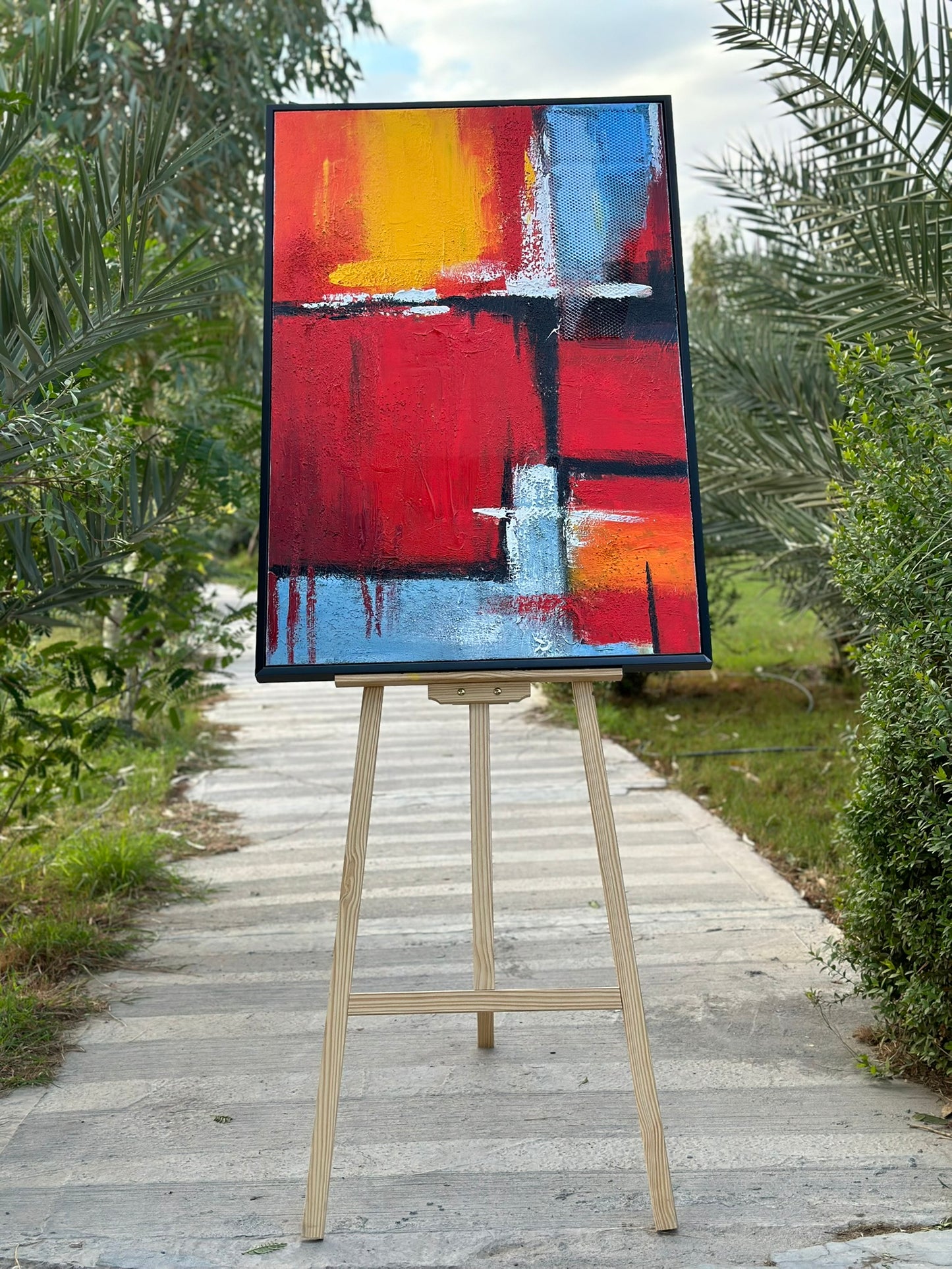 Painting Oil Paint Size 80x120 cm CODE 3107