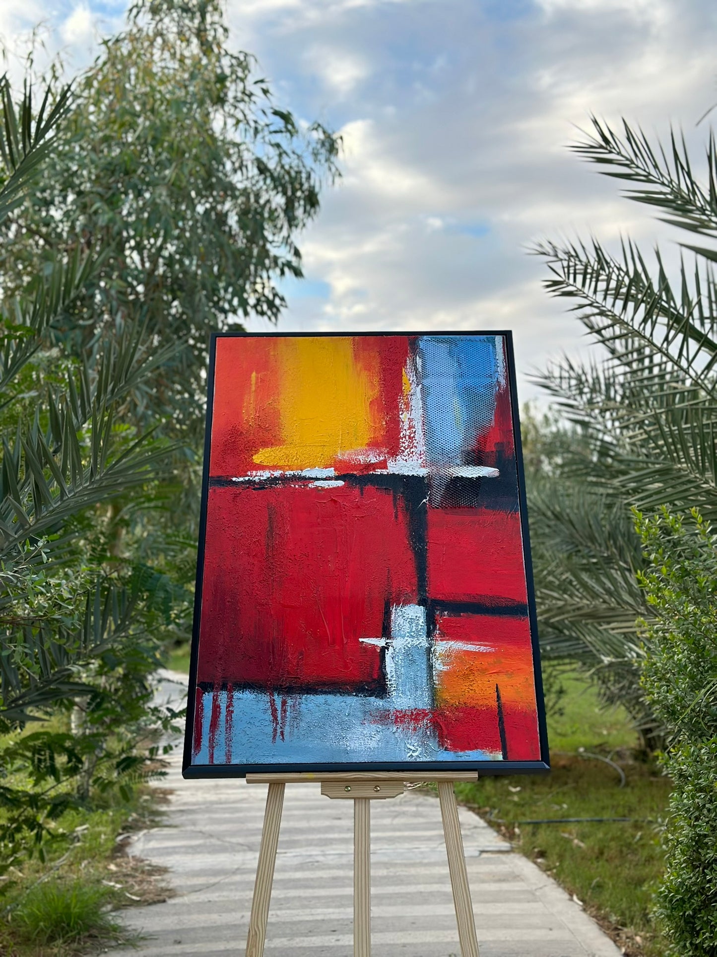 Painting Oil Paint Size 80x120 cm CODE 3107