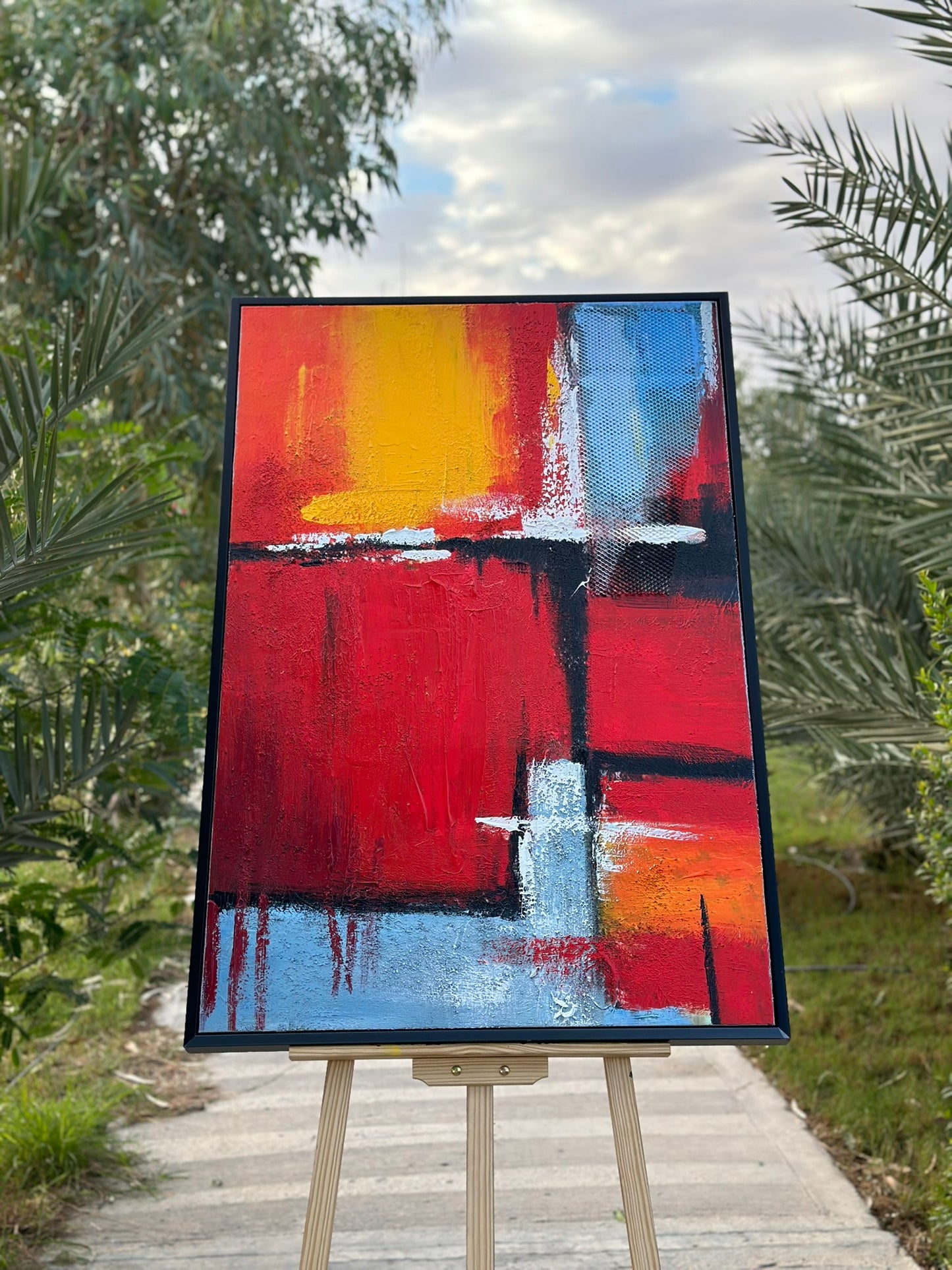 Painting Oil Paint Size 80x120 cm CODE 3107