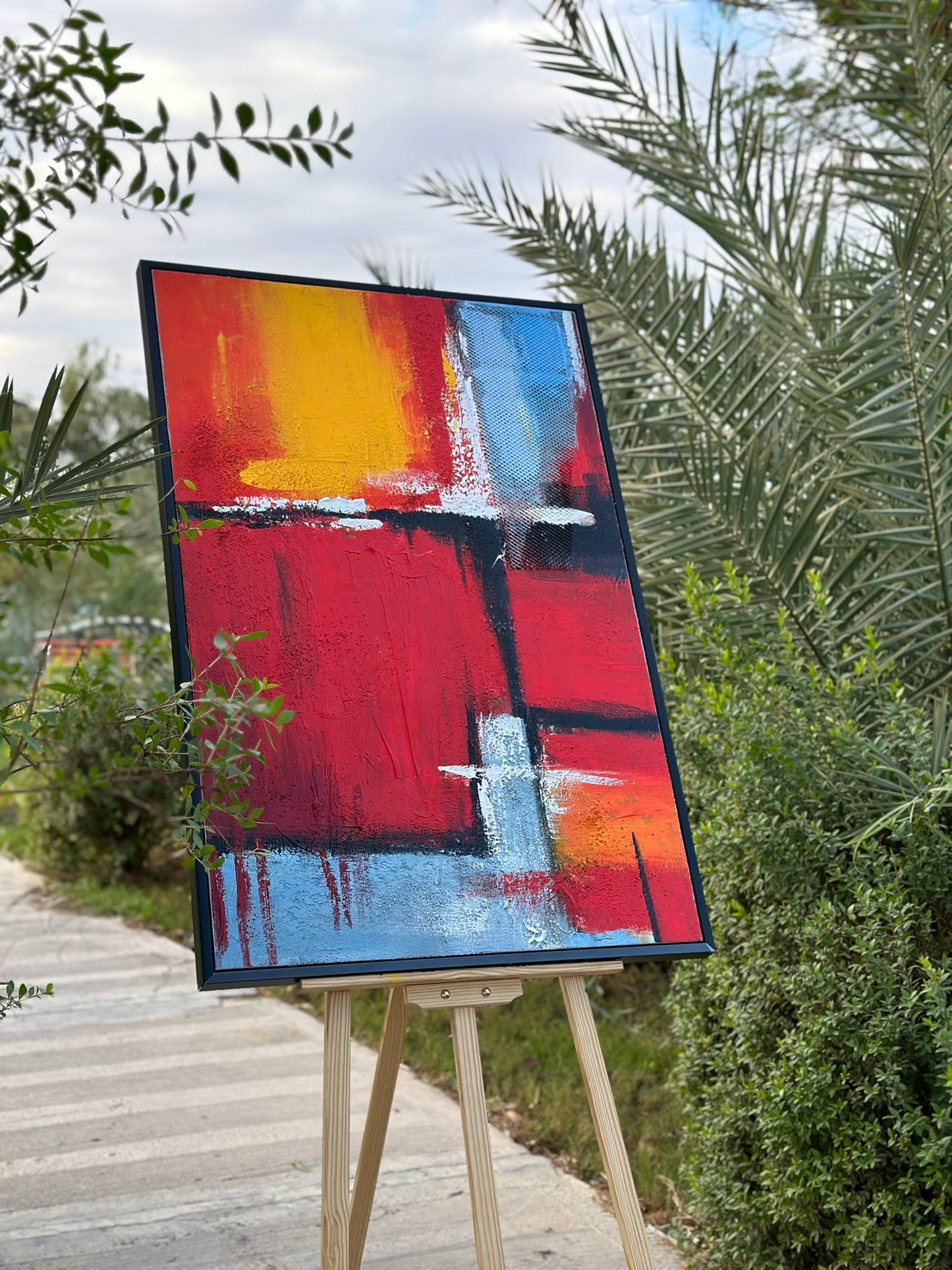 Painting Oil Paint Size 80x120 cm CODE 3107