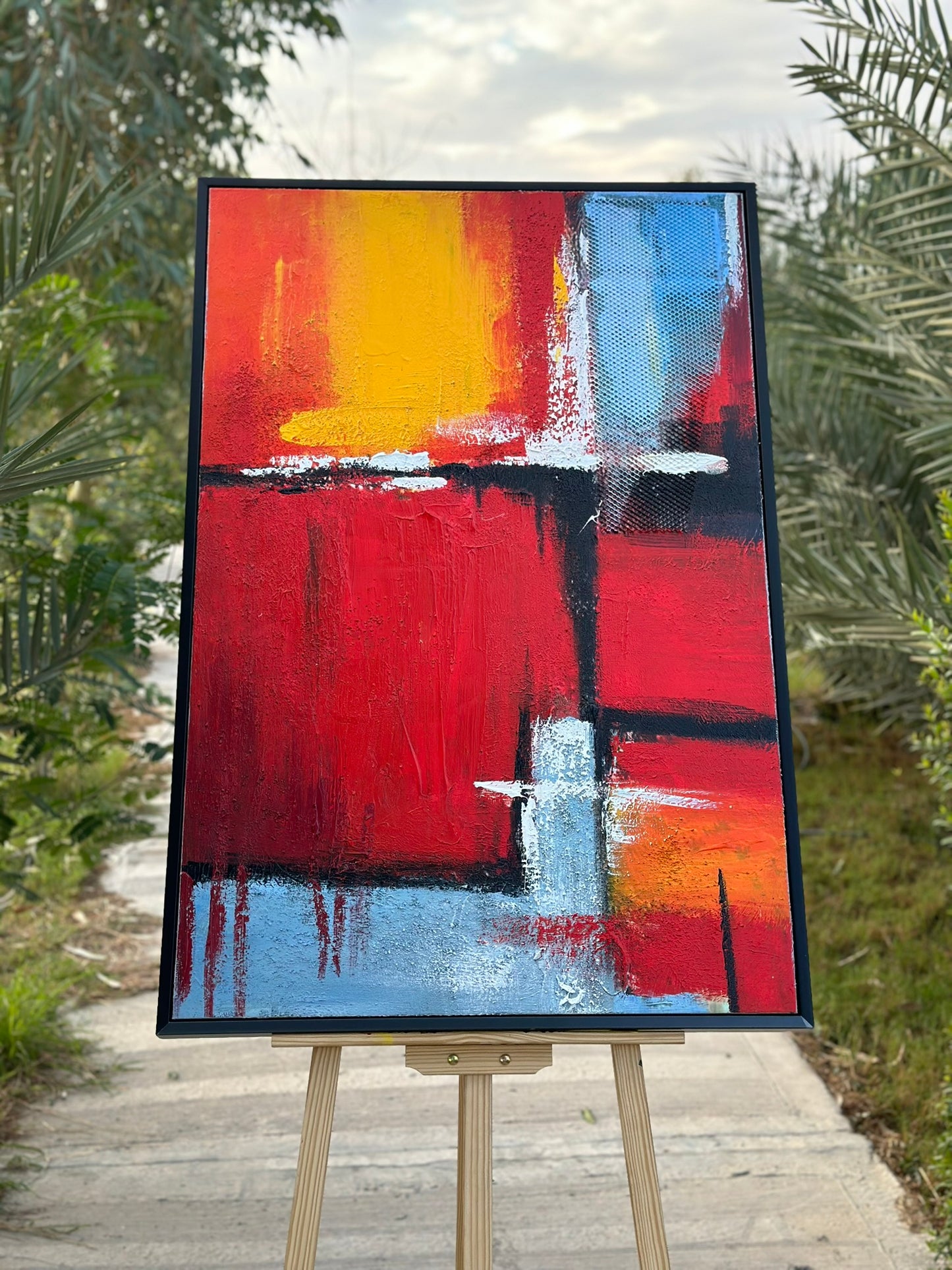 Painting Oil Paint Size 80x120 cm CODE 3107
