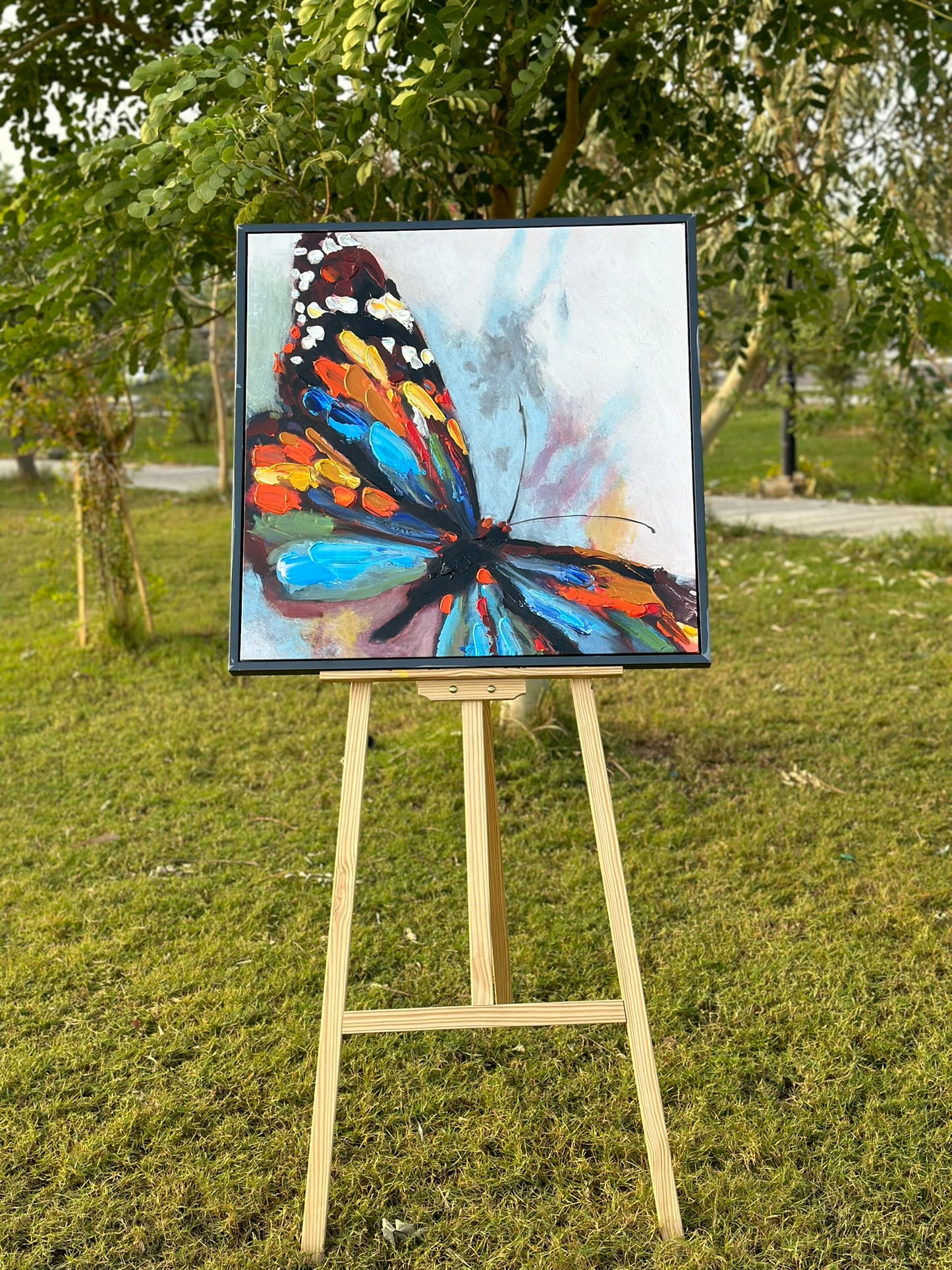Painting Oil Paint Size 80x80 cm CODE 3110