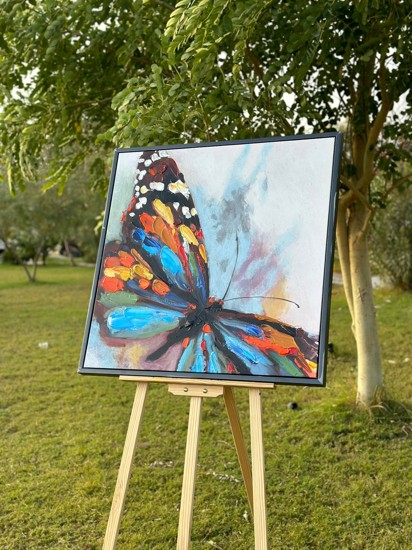 Painting Oil Paint Size 80x80 cm CODE 3110